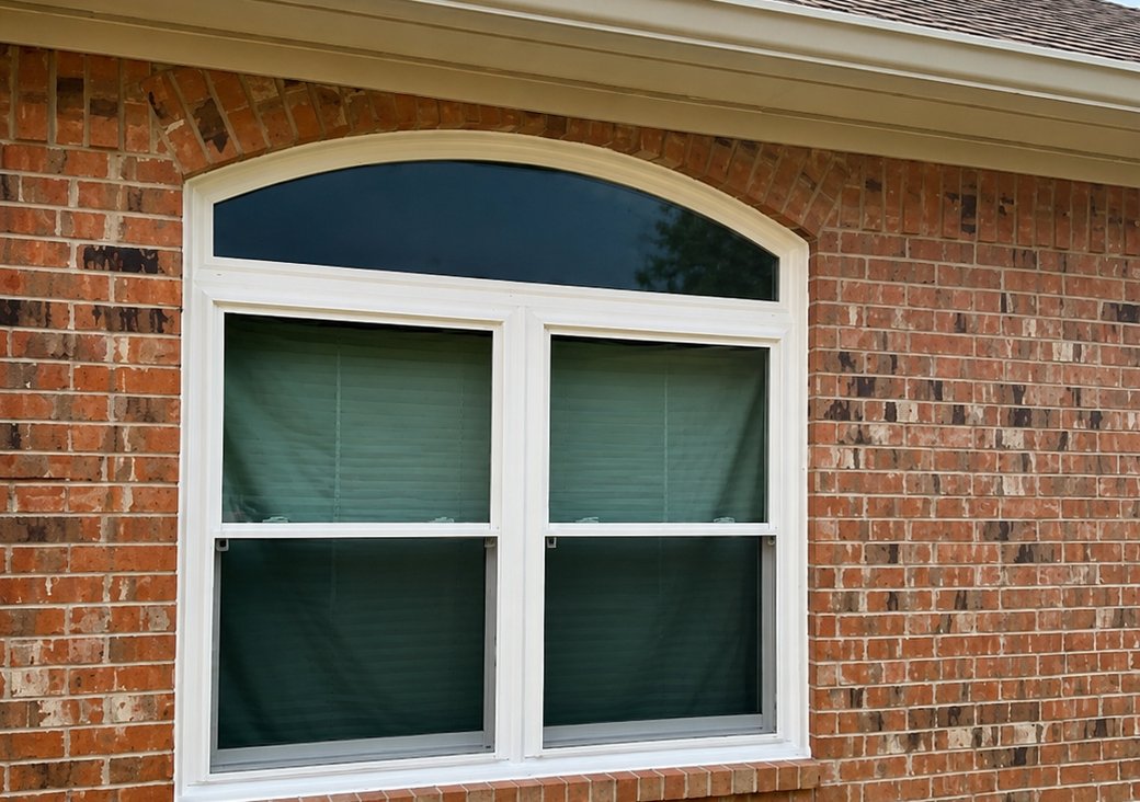 NT Window replacement on a Houston brick home